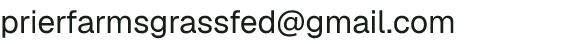 Email address for Prier Farms Grassfed