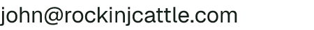 Email address for Rockin J Cattle