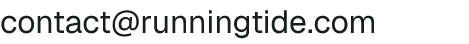 Email address for Running Tide