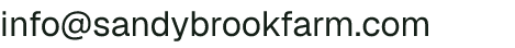 Email address for Sandy Brook Farm