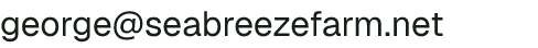 Email address for Sea Breeze Farm