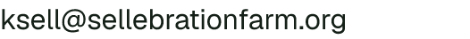 Email address for Sellebration Farm