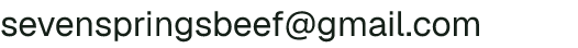 Email address for Seven Springs Ranch