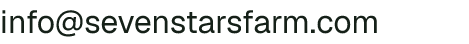 Email address for Seven Stars Farm