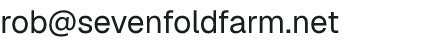 Email address for Sevenfold Farm, LLC