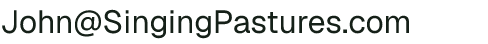 Email address for Singing Pastures Farm