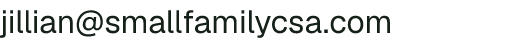 Email address for Small Family Farm And CSA