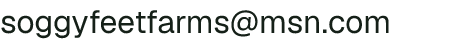 Email address for Soggy Feet Enterprises
