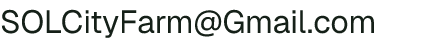 Email address for SOL City Farm