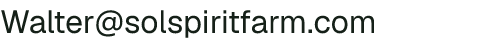 Email address for Sol Spirit Farm