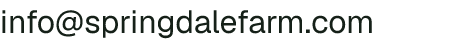 Email address for Springdale Farm