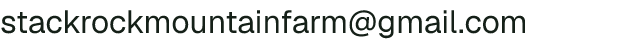 Email address for StackRock Mountain Farm