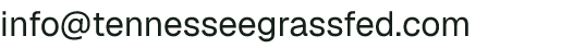 Email address for Tennessee Grass Fed