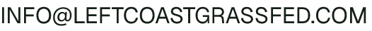 Email address for TomKat Ranch dba Left Coast Grassfed
