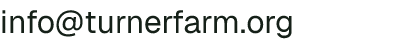 Email address for Turner Farm