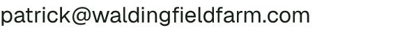 Email address for Waldingfield Farm
