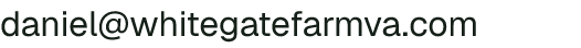 Email address for Whitegate Farm